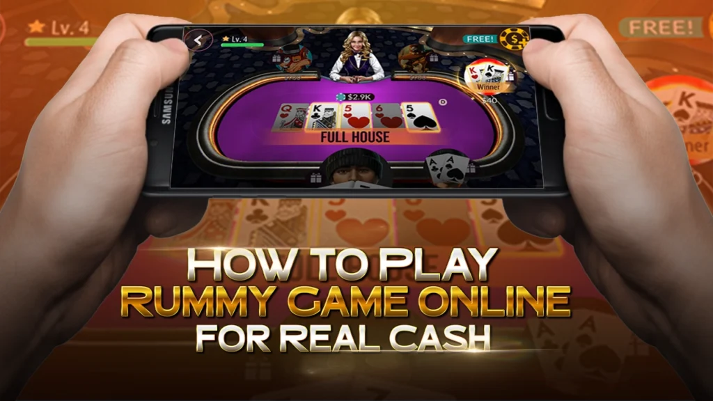 how to play rummy games online real money